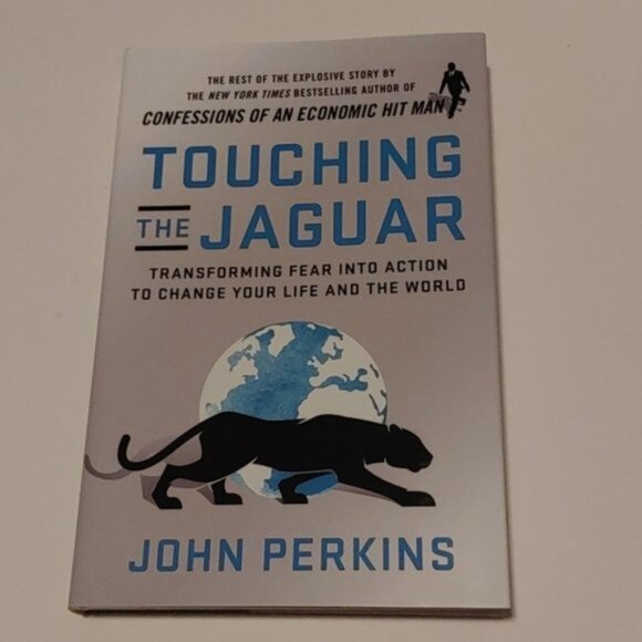 3/$13 Touching the Jaguar by John Perkins adult hardcover book 2020 - Picture 2 of 7